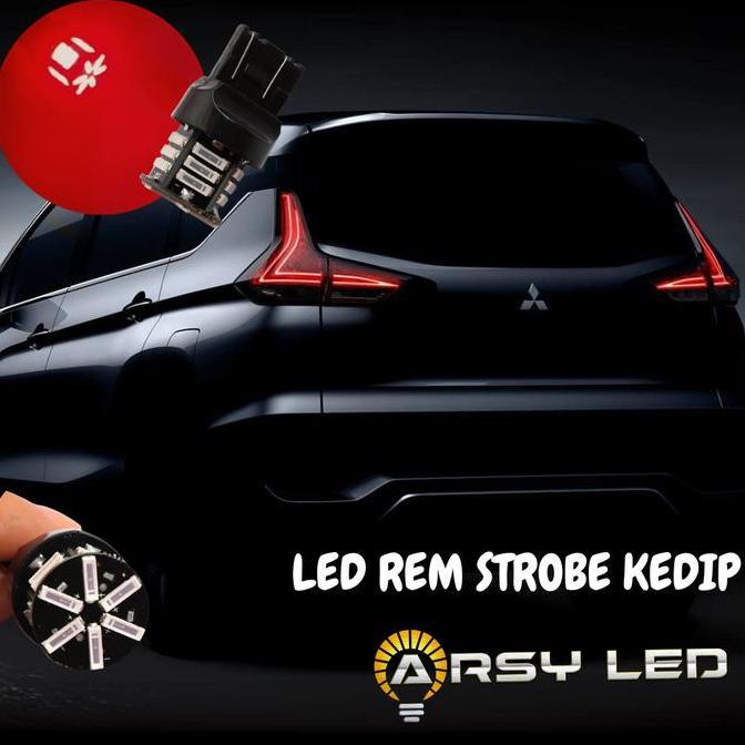Lampu Rem T20 LED 21 titik 7014 Xpander Mobilio Brio Sigra Rush