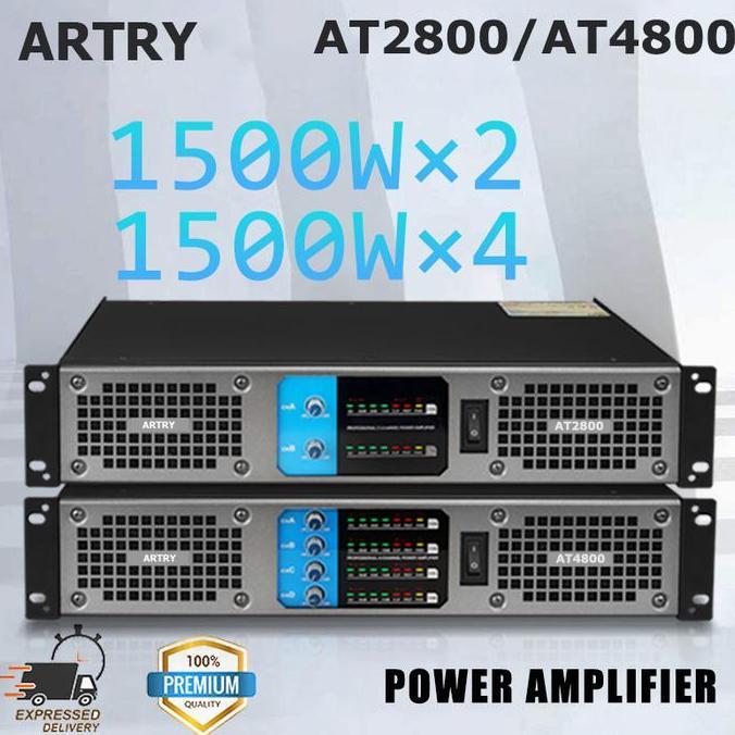 ARTRY AT2800/AT4800 Professional Power Amplifier Digital Power Amplifier Four/Two Channel Large Conf