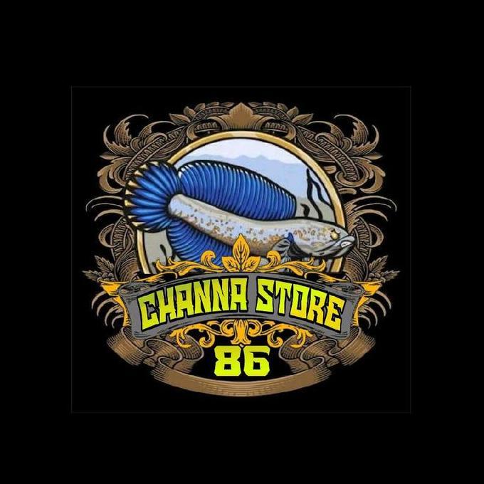 STIKER CHANA BLUE PULCRA SZ 12 - 14CM