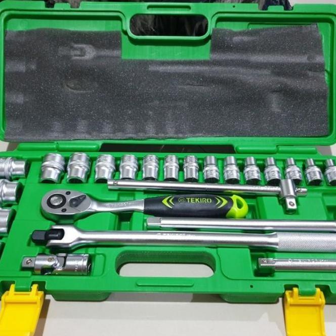Kunci Sok Set Tekiro 832 24 Pcs Kunci Soet 24Pcs 12Pt 6Pt