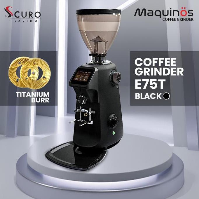 Coffee Grinder - Maquinos Grinder E75T Burr Titanium Penggiling Kopi Espresso HJ