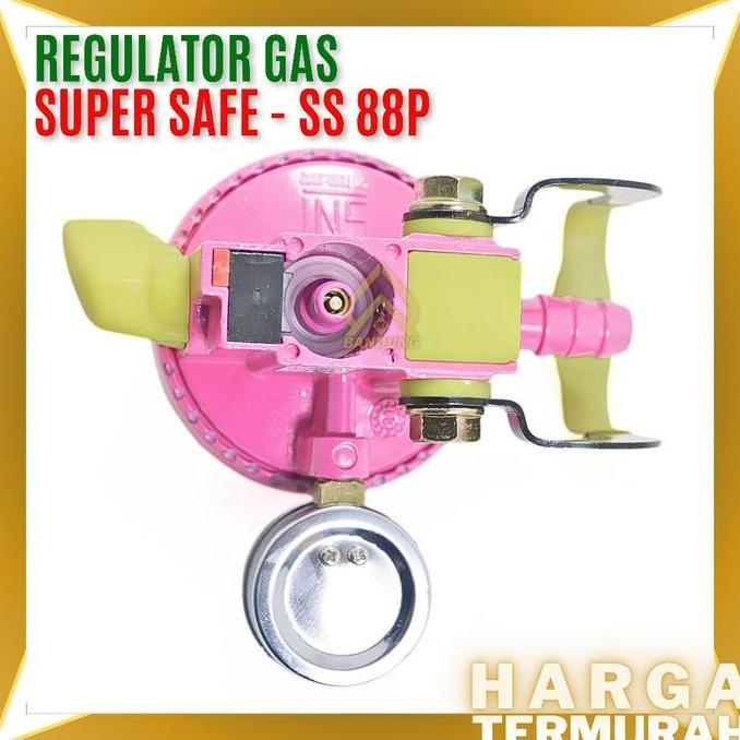 REGULATOR SUPER SAFE SS88P METER / LEGULATOR SUPERSAFE SS-88P DOUBLE LOCK / PENGAMAN GARANSI 1TAHUN 
