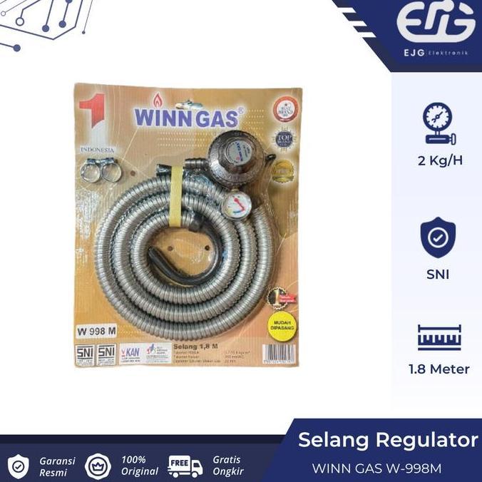 Winn Gas Selang Regulator W 998 M