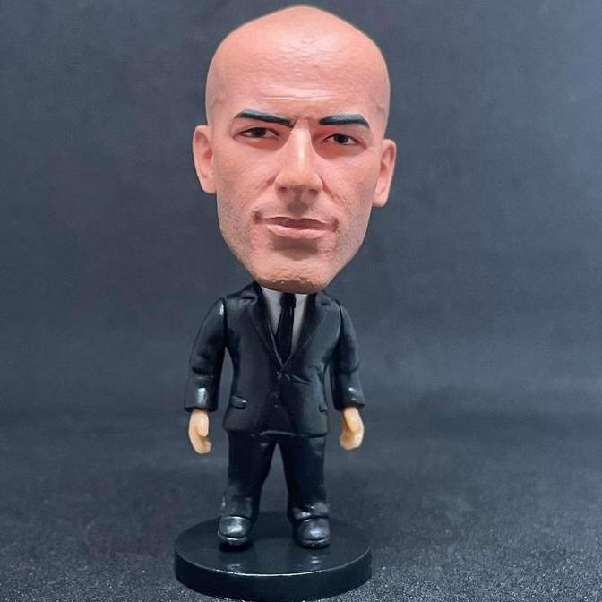 Action figure Zinedine Zidane soccerwe