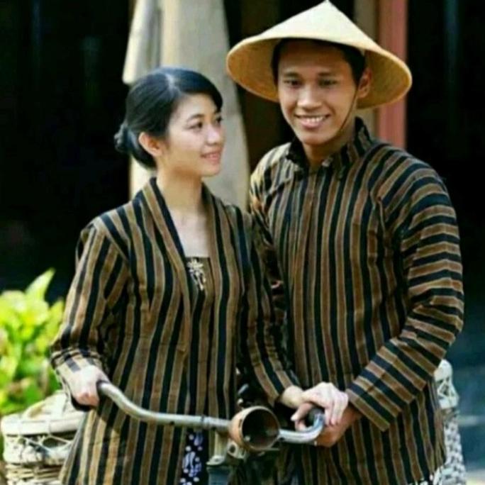 Baju Adat Jawa Lurik Dewasa // Baju Lurik Adat Jawa