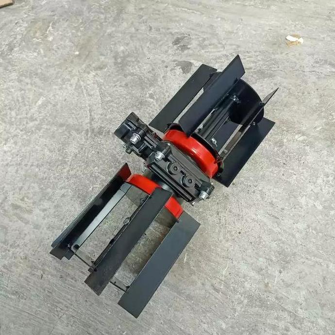 Alat Penggembur Tanah Mini Tiller Head Weeder Cakar Penyiang Gulma Mesin Potong Rumput