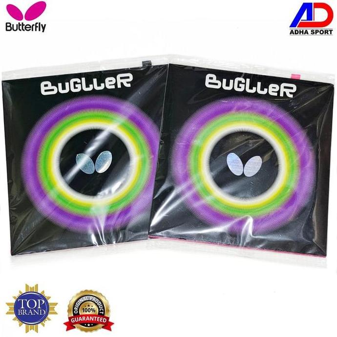 BEBAS ONGKIR - ORIGINAL Butterfly BUGLLER Karet Bintik Serang Bet Pingpong / Rubber Bat / Blade Ping