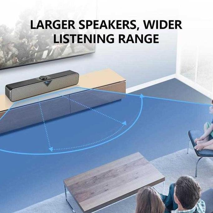 Lenovo Lecoo Soundbar Active Speaker Dynamic Sound 6W Bluetooth DS102
