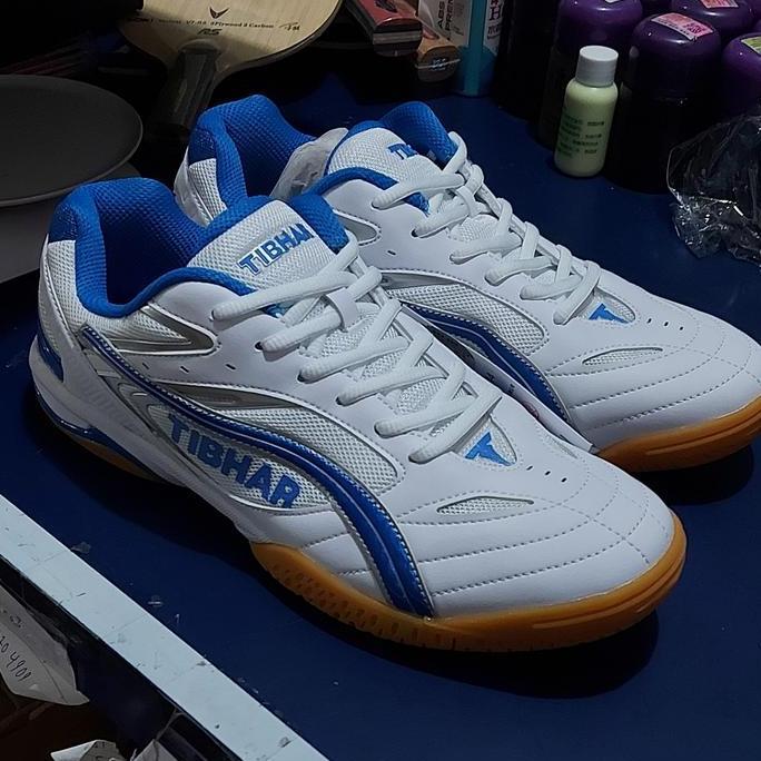 TERMURAH - sepatu tibhar ori putih biru