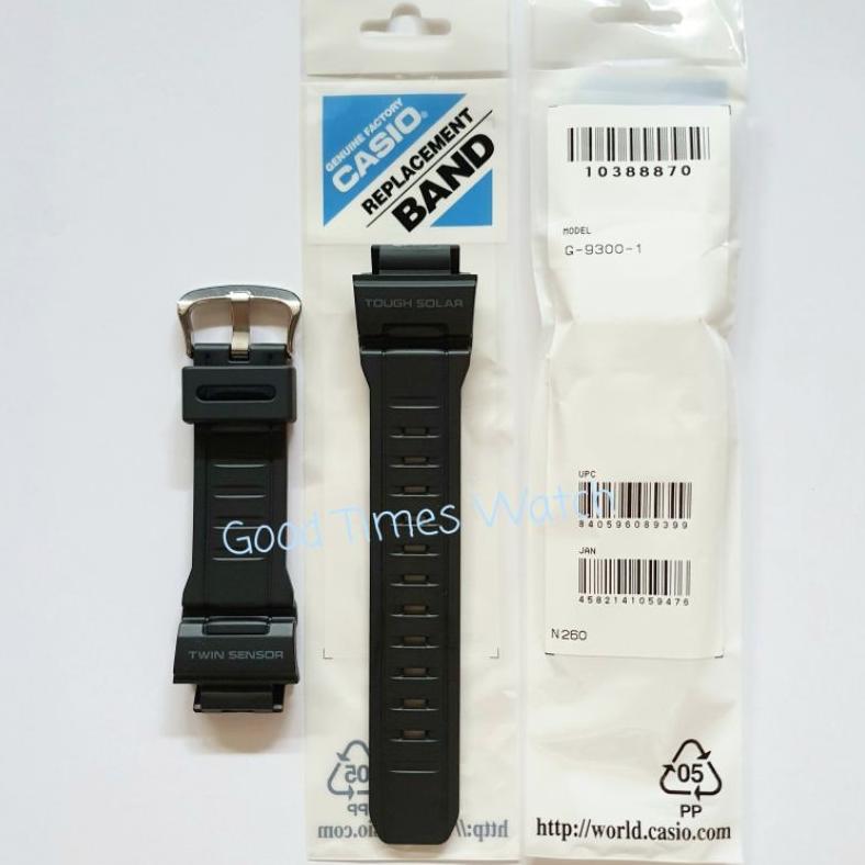 Strap G-Shock G-9300-1 Casio Original Fit G-9300GB-1
