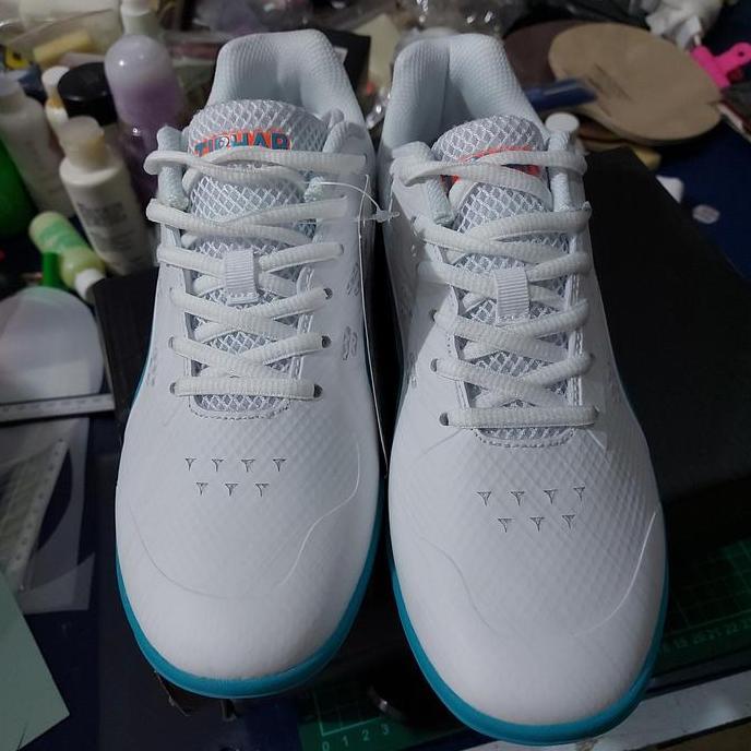 TERBARU - sepatu tibhar putih hijau