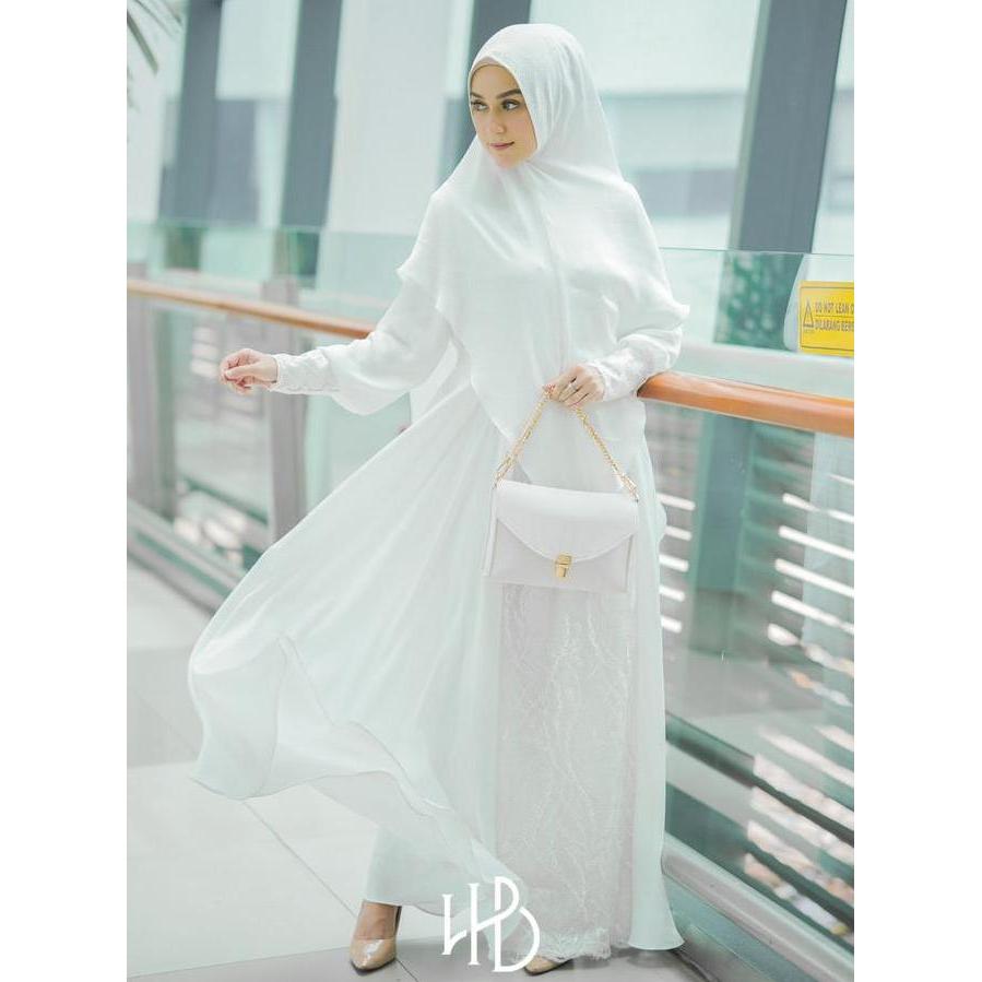 Hijaberlin - Gamis Almahira : Gamis Royal Matte Silk Mewah Dress Umrah Muslim