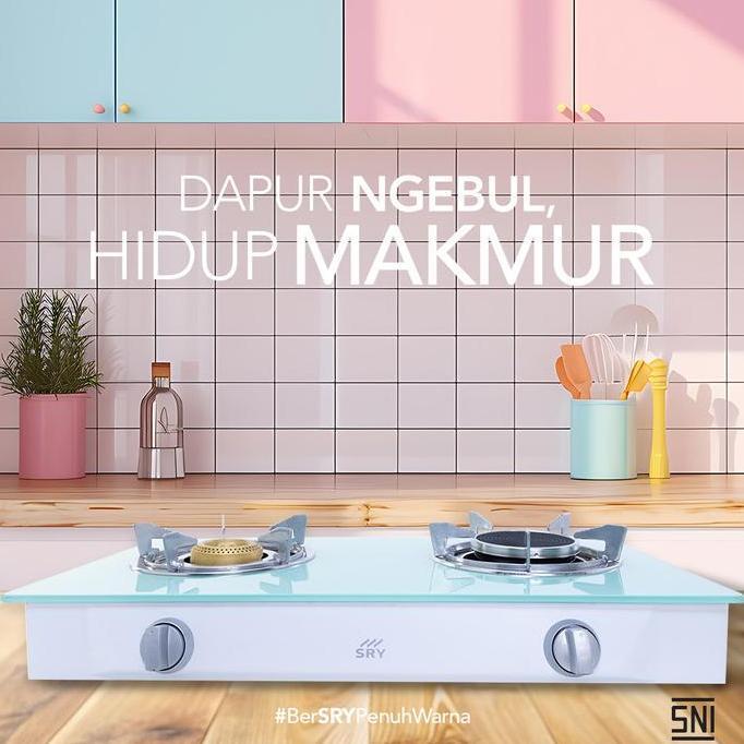 KOMPOR KACA SRY Quality Control Good Quality