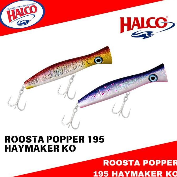Halco Roosta Popper 195 Floating Lure 195mm 117g