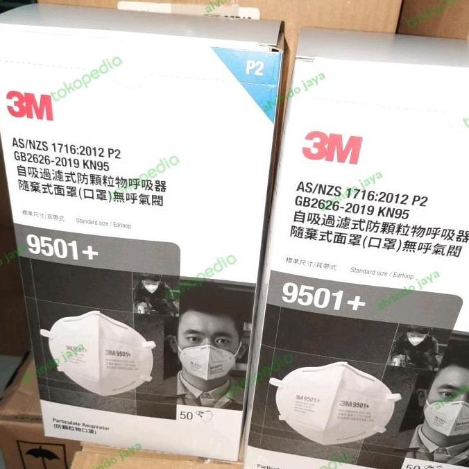 masker  9501+. original isi 50 ea Promo Premium