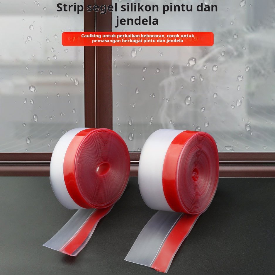Strip penyegel celah pintu bagian bawah pintu jendela kedap angin kedap suara kaca jendela celah kus