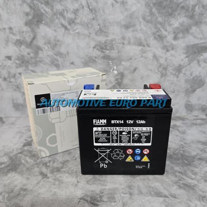 ACCU AKI STARTER BATTERY MERCEDES BENZ W212 W211 W166 W221 PNP A0009829308