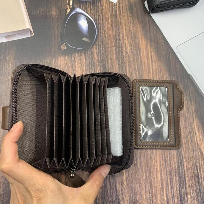 JOIN Card Holder Pria Wanita / Dompet Kartu Pria Wanita Import / Dompet Simple Muat Banyak Kartu / D