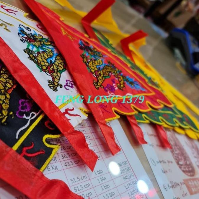 Panji (Bendera) Naga 5 Warna | Bendera Naga 5 Penjuru