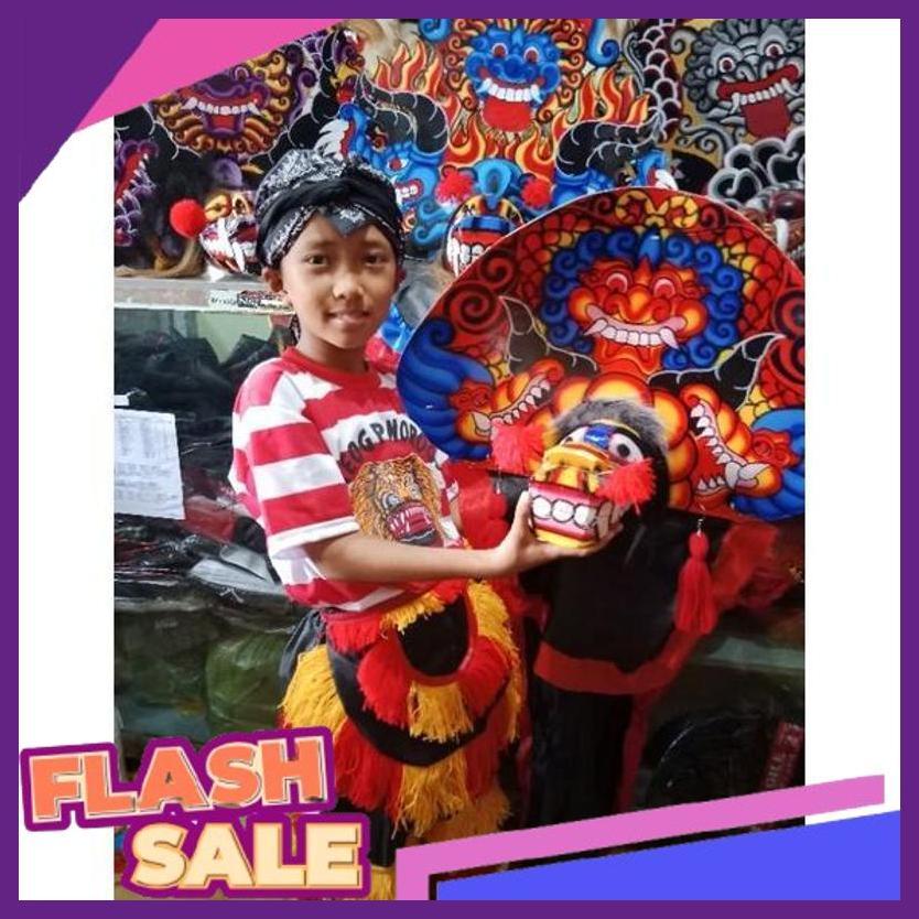 Terbaik Barongan Kayu Full Set Sd/Set Barongan Murah/Barongan/Devil/Setelan Baju Barong Sd Dw-01