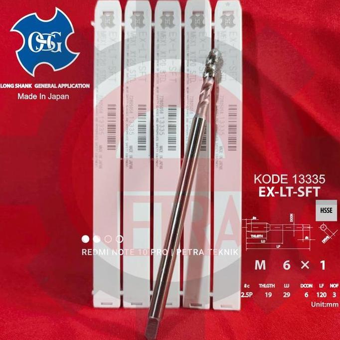 Tap M6X1 OSG Tap Spiral M6 Tap Long M6 Tap 6*1 Tap OSG M6x1