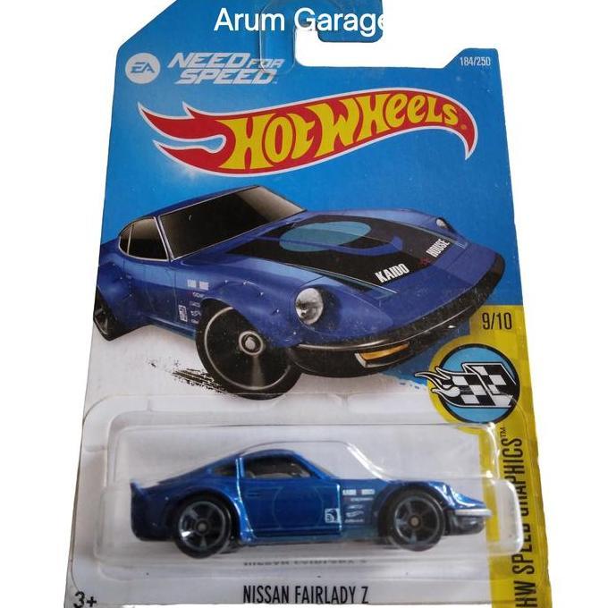 Hot Wheels Nissan Fairlady Z. Card HW Speed Graphics Series Tahun 2015. Need For Speed.