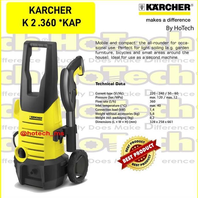 Bnr Karcher K2.360 / Karcher K 2.360