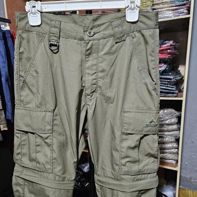 celana eiger ripstok sambung 2 in 1 original