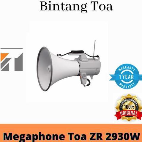 Megaphone TOA ZR 2930 w 2930W SMR