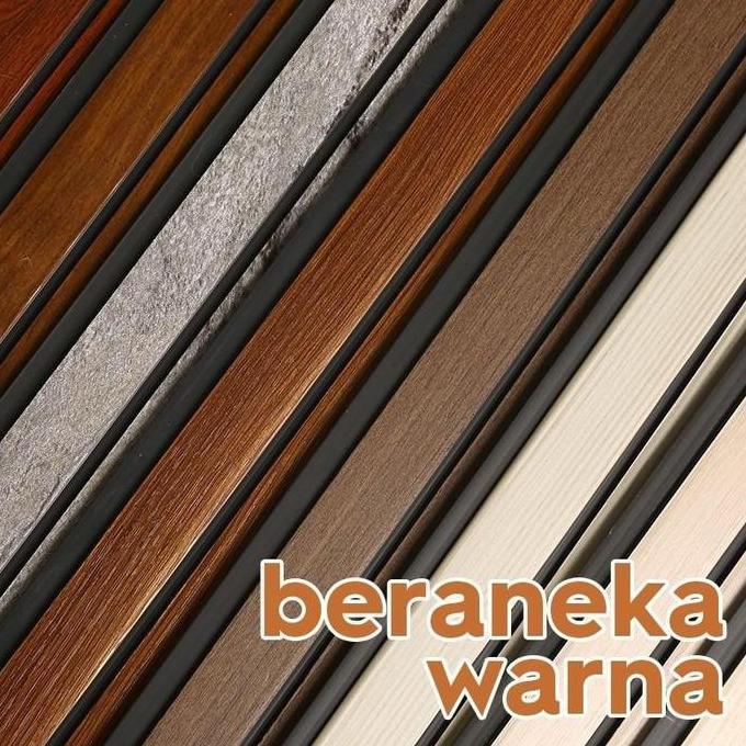 Paus Biru - Wood Panel Wpc Dinding 30Cm X 290Cm Wall Panel Dekorasi Dinding Anti Air Kolong Dapur
