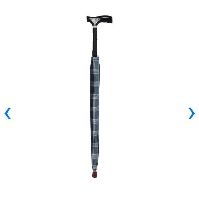 Tongkat Jalan 1 Kaki Dengan Payung Galena - Biru