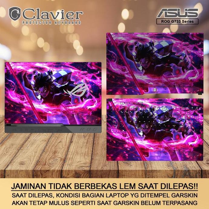HARGA DISC - Cover Garskin Laptop Asus ROG G733 G733Q G733QR G733QS Gambar Fullbody