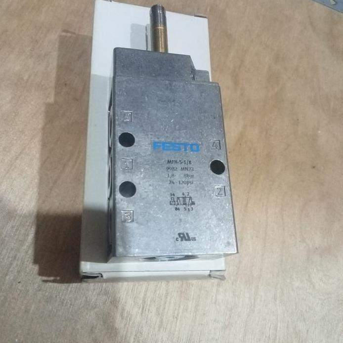 Ready FESTO MFH-5-1/8 SOLENOID VALVE FESTO P/N 9982