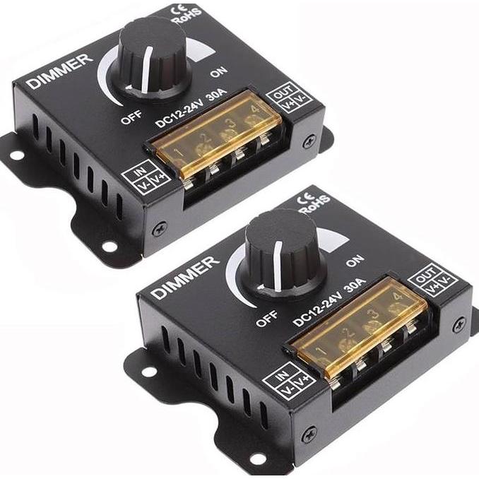 Ready Dimmer Lampu DC 12v-24v 30a Dimmer Lampu Led Strip