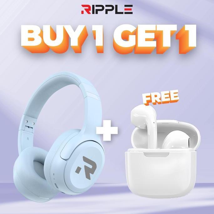 Transvior11 - Ripple Rippods + True Go Tws Bluetooth Earphone Bundle Super Promo