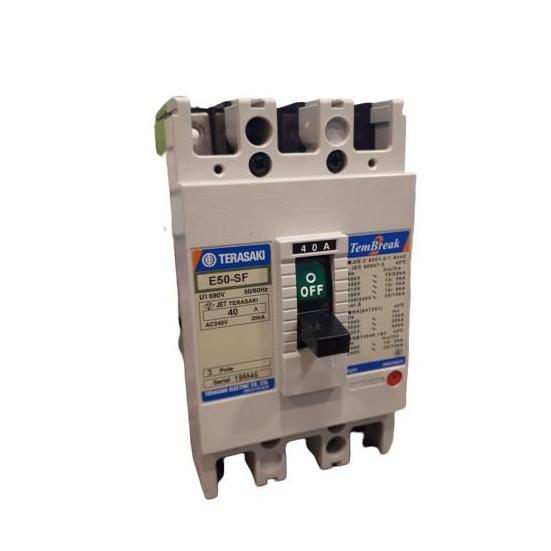 Murah MCCB TERASAKI FIXED TYPE 16Ka - E50SF 3P Non COD