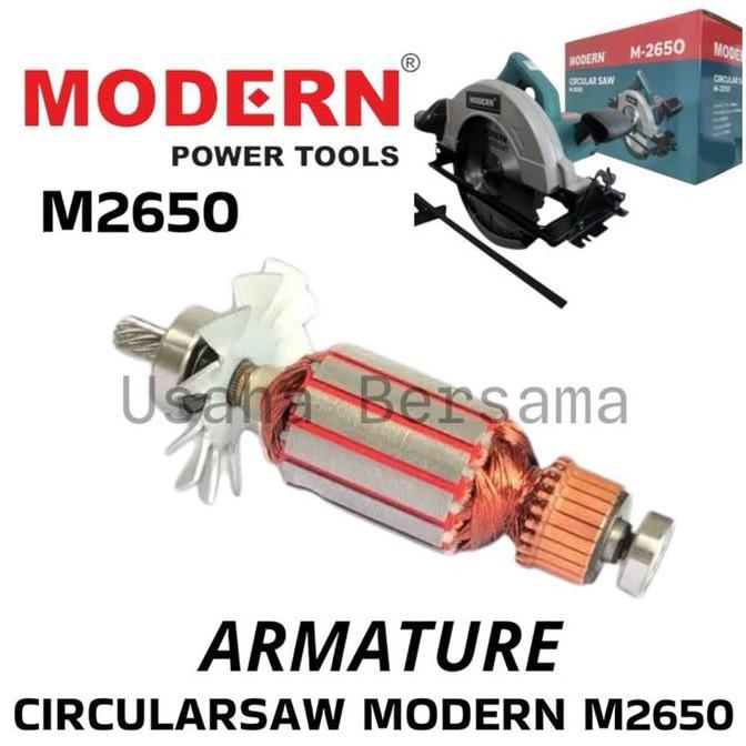 Armature For CIRCULARSAW MODERN M2650 / Angker Dinamo CIRCULARSAW MODERN M2650 / Rotor Gulungan CIRC