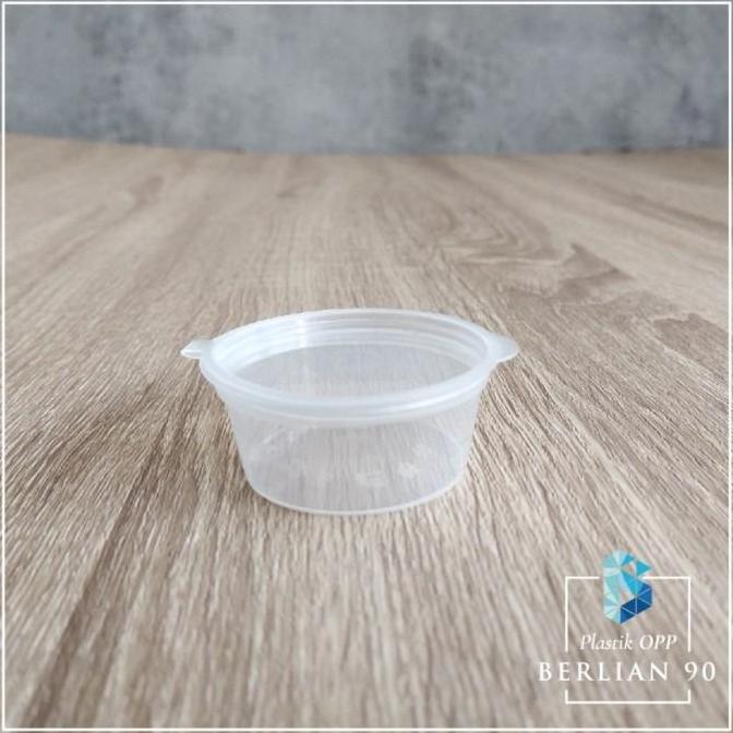 Tempat Saos Plastik 35 ml Cup Saos Sambal Thinwall Kecil Tempat Saos