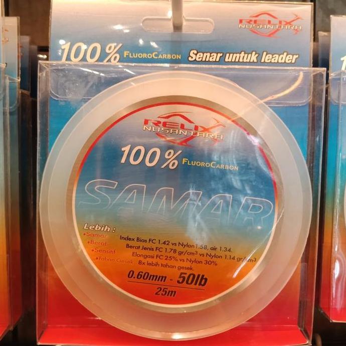 Senar Leader Samar 50 Lb 100% Flurocarbon