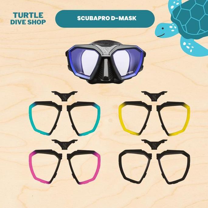 Scubapro D-Mask Scuba Diving - Masker Selam