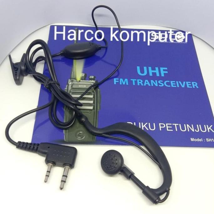 Sale Headset Earphone Ht Handy Talkie Walkie Talkie Spc Sh10