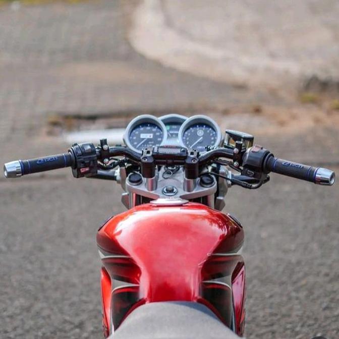 Promo SETANG STANG STIR RZR MODEL ROADRACE PLUS RAISER PENINGGI STANG CNC UNIVERSAL PNP YAMAHA VIXIO