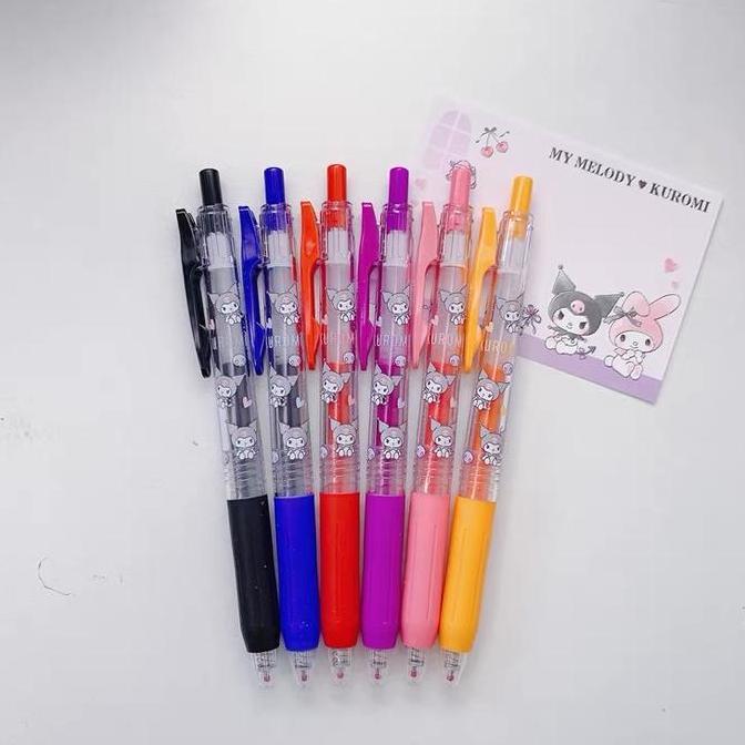 Ready Zebra Sarasa Sanrio Kuromi Mischievous Gel Ink Pen Limited Edition