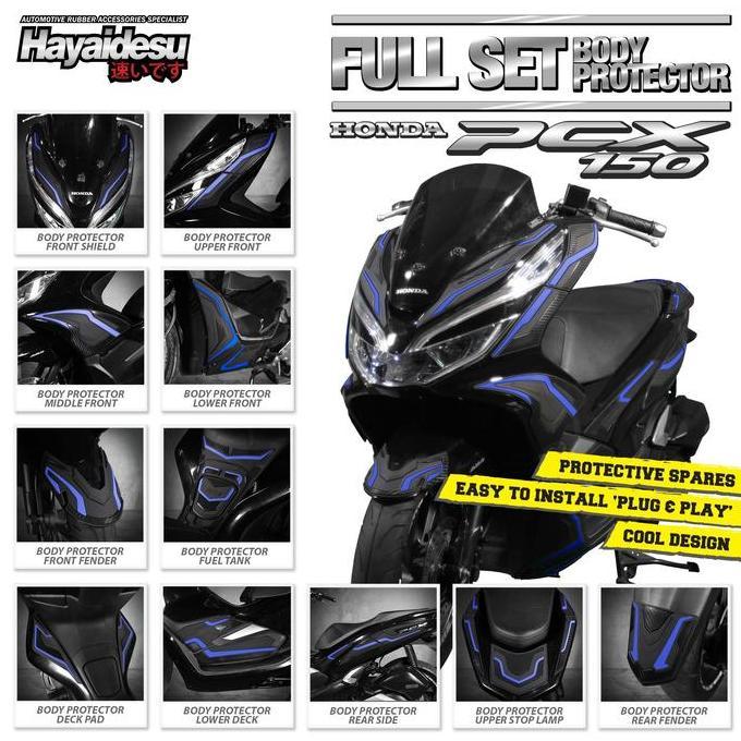 Hayaidesu Pcx 150 Full Set Body Protector Cover