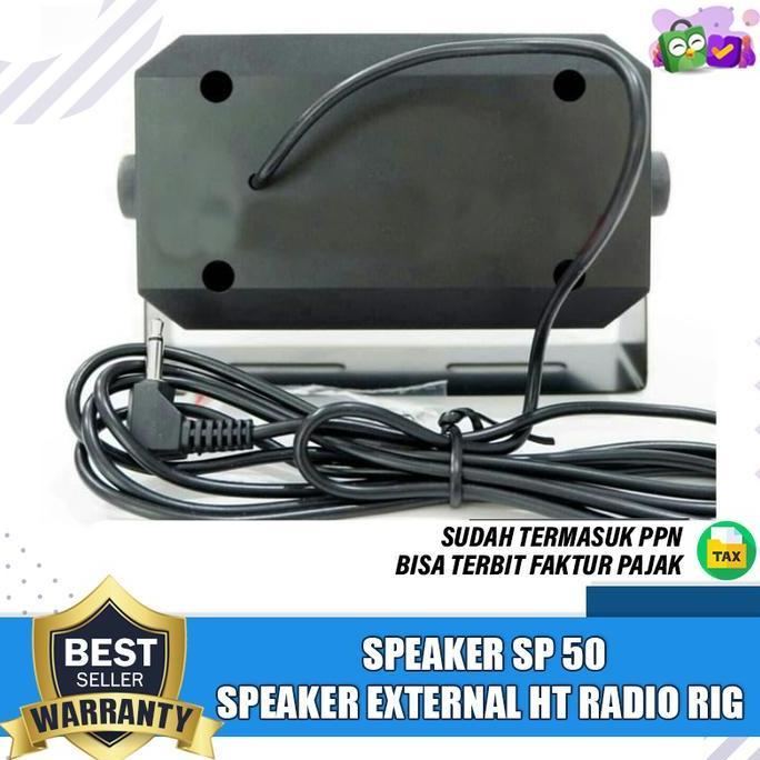 Murah Speaker Sp 50 Sp50 Sp-50 External Speaker For Ht Rig Kenwood Yaesu Alinco