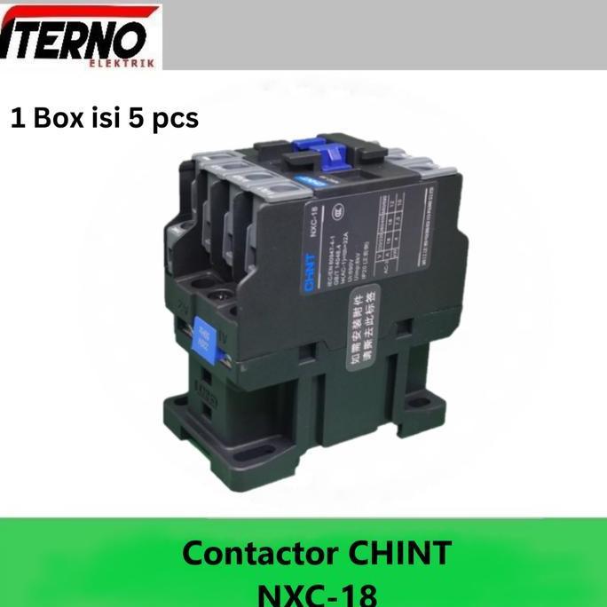 Sale Kontaktor Contactor Chint Nxc-18 Nxc18 220V