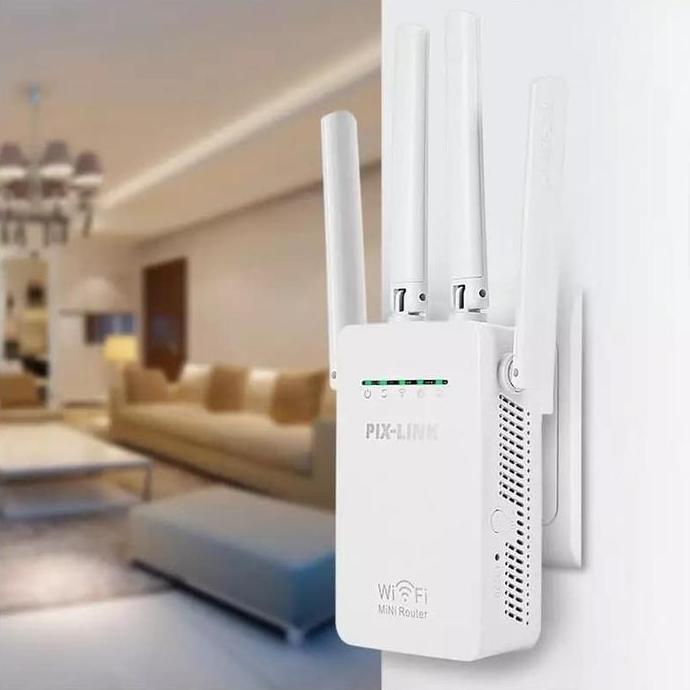 PIX-LINK 300M Wireless Wifi Range Extender Router Repeater AP LV-WR09