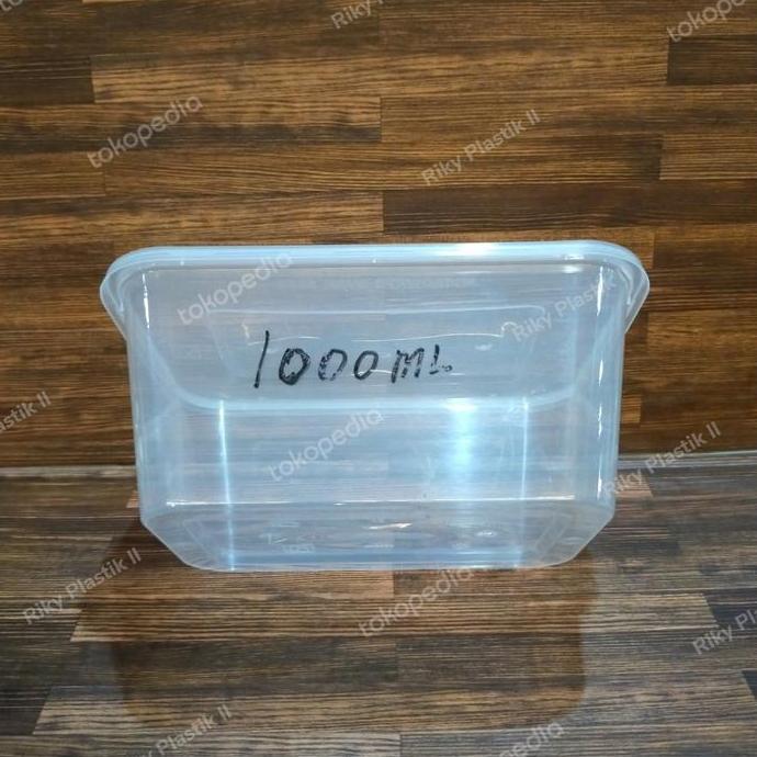 Thinwall 1000ml persegi panjang