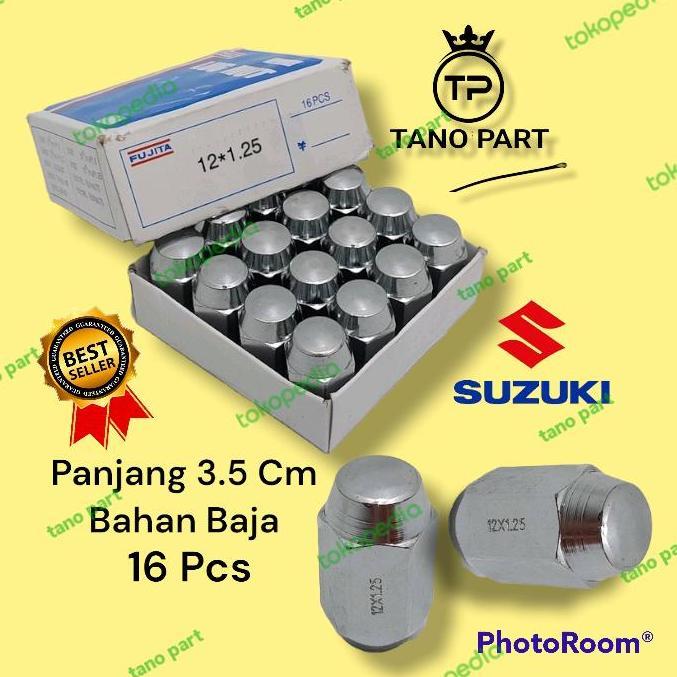 Mur Roda Racing Baut Lugnut Mobil Suzuki Jimny Ignis Sx4 Bahan Baja Harga Spesial