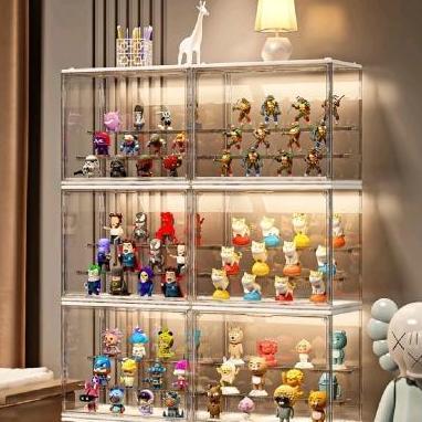 Kotak Akrilik Tempat Display / Box Tempat Pajangan Boneka / Kotak Akrilik Serbaguna